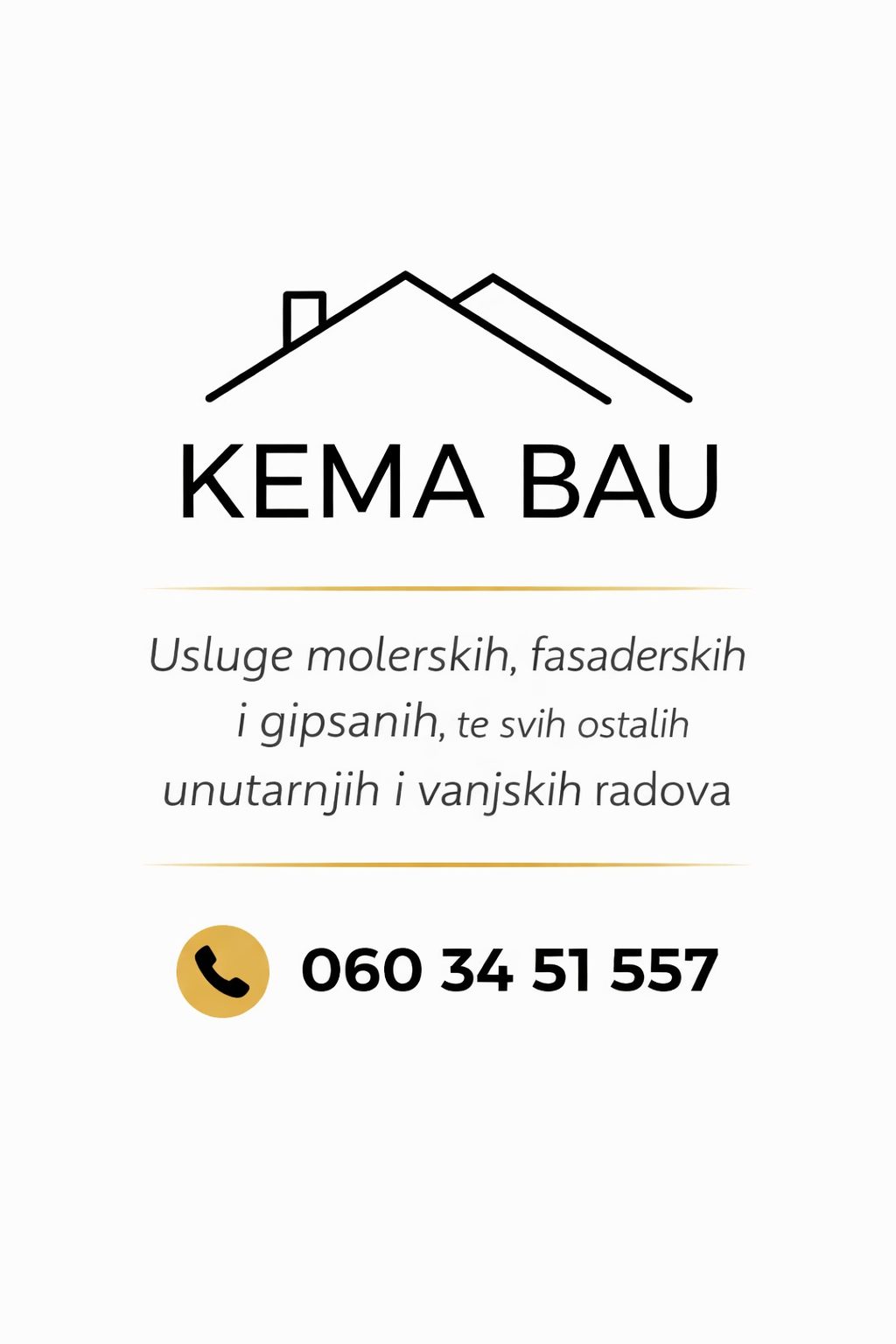 KEMA BAU – Usluge unutrašnjih i vanjskih radova