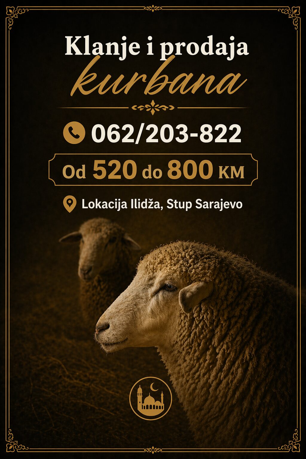 Klanje i prodaja kurbana – Sarajevo