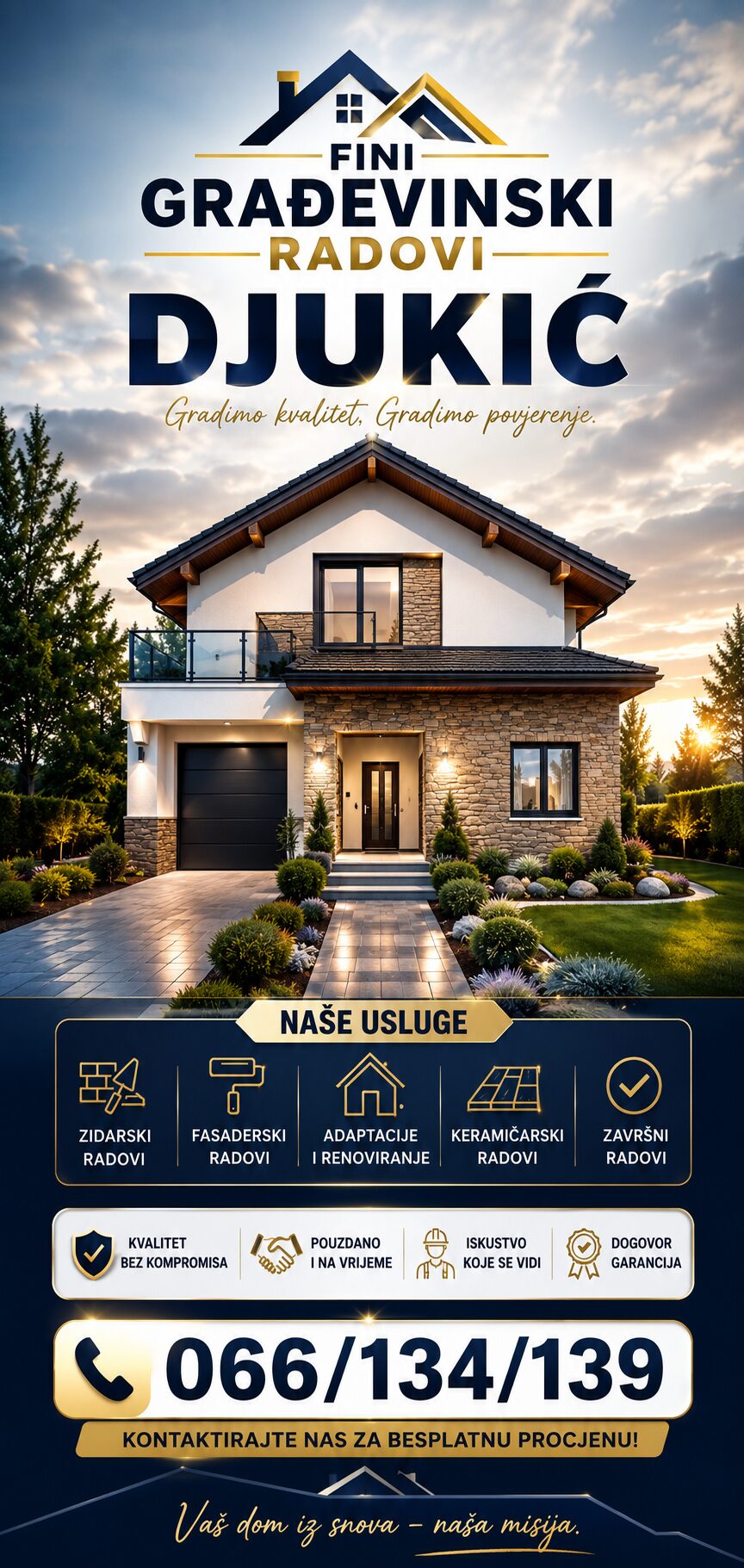 Fini građevinski radovi – Banja Luka