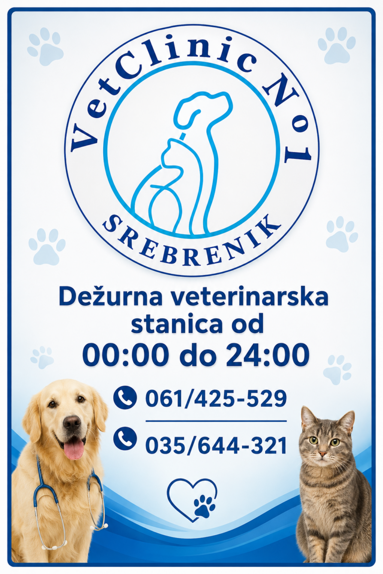 Veterinarska stanica Vet Clinic No1 – Dežurna veterinarska stanica od 00:00 do 24:00