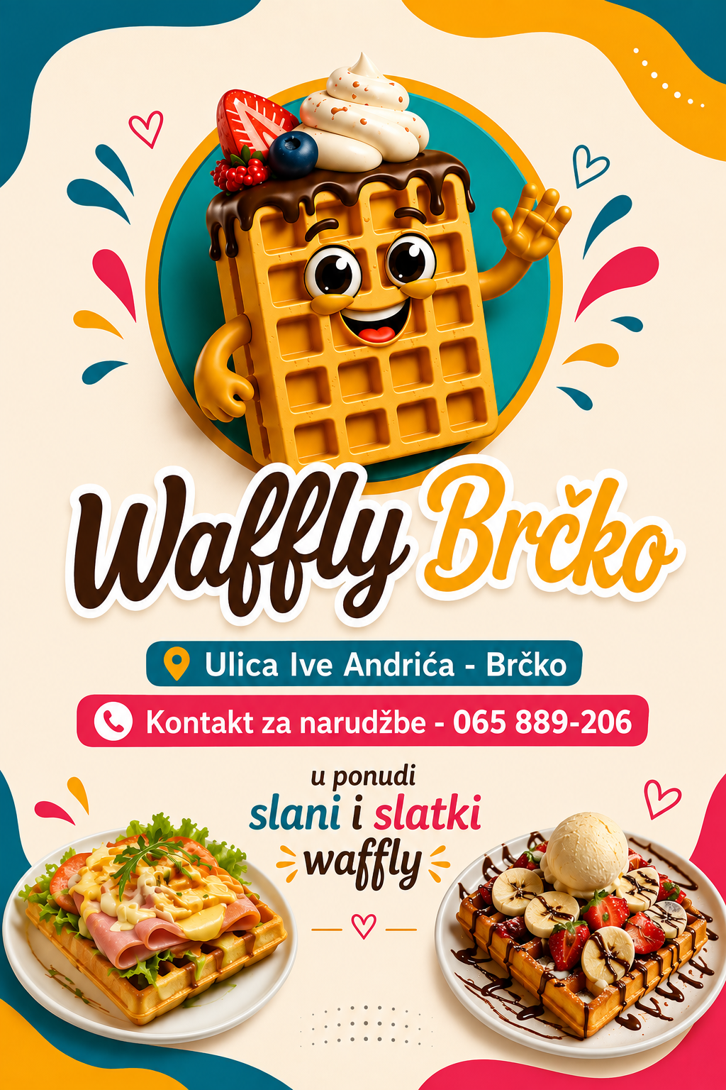 Waffly Brčko – SAVRŠEN ZALOGAJ ZA SVAKU PRILIKU!